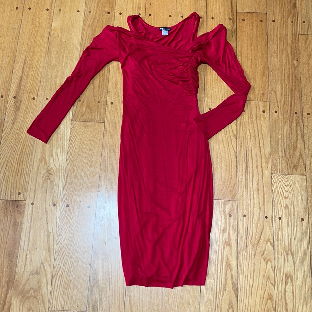 Red stunning dress